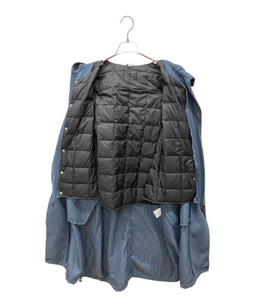 TAION（タイオン）TAION (タイオン) コート ブルー サイズ:Lの古着・服飾アイテム