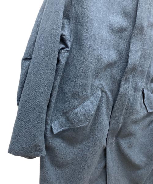 TAION（タイオン）TAION (タイオン) コート ブルー サイズ:Lの古着・服飾アイテム