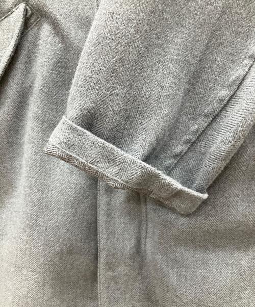 TAION（タイオン）TAION (タイオン) コート ブルー サイズ:Lの古着・服飾アイテム