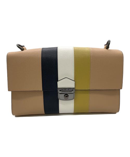 LONGCHAMP（ロンシャン）LONGCHAMP (ロンシャン) チェーンショルダーバッグ ベージュの古着・服飾アイテム