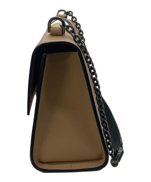 LONGCHAMP（ロンシャン）LONGCHAMP (ロンシャン) チェーンショルダーバッグ ベージュの古着・服飾アイテム