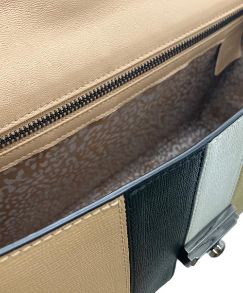 LONGCHAMP（ロンシャン）LONGCHAMP (ロンシャン) チェーンショルダーバッグ ベージュの古着・服飾アイテム