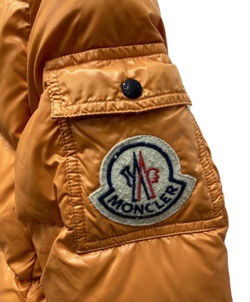 MONCLER（モンクレール）MONCLER (モンクレール) ダウンジャケット オレンジの古着・服飾アイテム