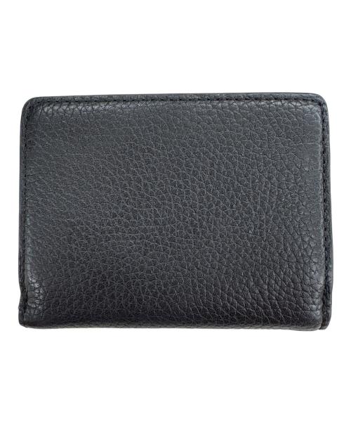 MICHAEL KORS（マイケル・コース）MICHAEL KORS (マイケル・コース) 3つ折り財布 ブラックの古着・服飾アイテム