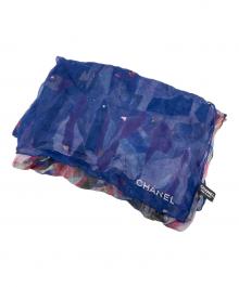 CHANEL（シャネル）の古着「大判シルクストール」｜パープル