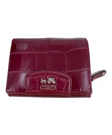 COACH（コーチ）の古着「2つ折り財布」｜ワインレッド