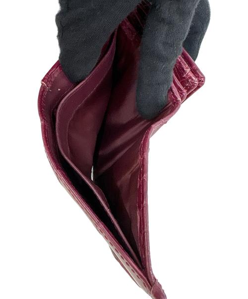 COACH（コーチ）COACH (コーチ) 2つ折り財布 ワインレッドの古着・服飾アイテム