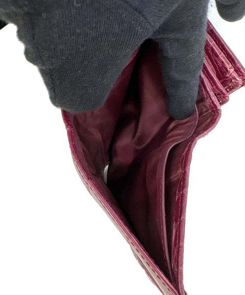 COACH（コーチ）COACH (コーチ) 2つ折り財布 ワインレッドの古着・服飾アイテム