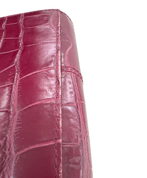 COACH（コーチ）COACH (コーチ) 2つ折り財布 ワインレッドの古着・服飾アイテム