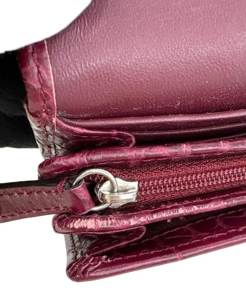 COACH（コーチ）COACH (コーチ) 2つ折り財布 ワインレッドの古着・服飾アイテム