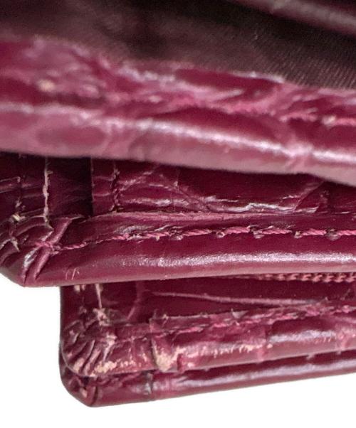 COACH（コーチ）COACH (コーチ) 2つ折り財布 ワインレッドの古着・服飾アイテム