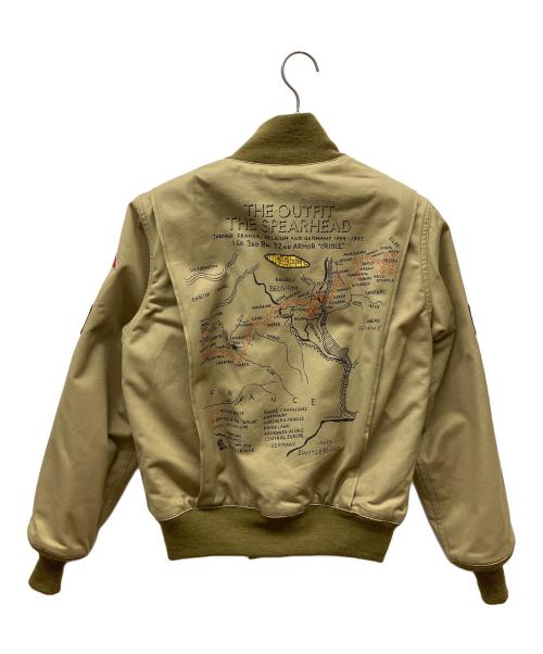 THE REAL McCOY'S（ザ・リアルマッコイズ）THE REAL McCOY'S (ザ・リアルマッコイズ) タンカースジャケット オリーブ サイズ:Sの古着・服飾アイテム