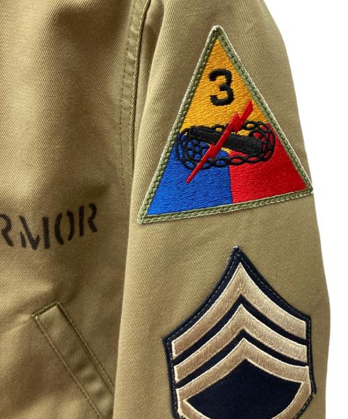 THE REAL McCOY'S（ザ・リアルマッコイズ）THE REAL McCOY'S (ザ・リアルマッコイズ) タンカースジャケット オリーブ サイズ:Sの古着・服飾アイテム