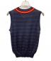 JUNYA WATANABE COMME des GARCONS ((ジュンヤワタナベ コムデギャルソン) ニットベスト ネイビー サイズ:free：4000円
