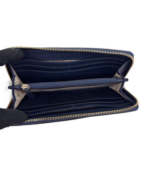 MICHAEL KORS（マイケル・コース）MICHAEL KORS (マイケル・コース) 長財布 ネイビーの古着・服飾アイテム
