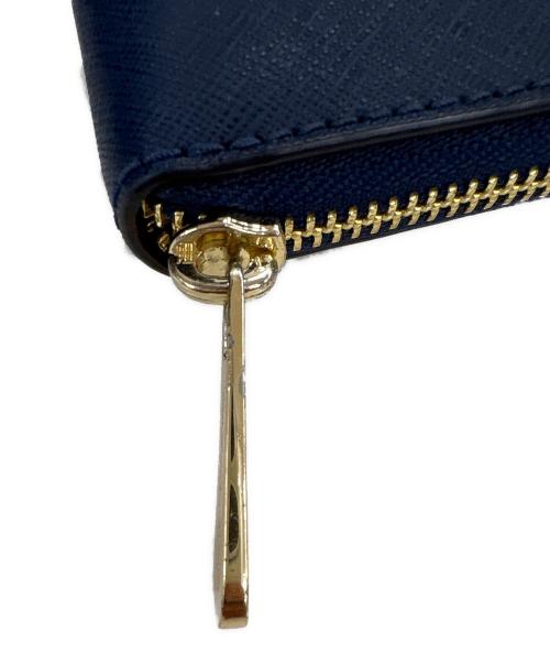 MICHAEL KORS（マイケル・コース）MICHAEL KORS (マイケル・コース) 長財布 ネイビーの古着・服飾アイテム