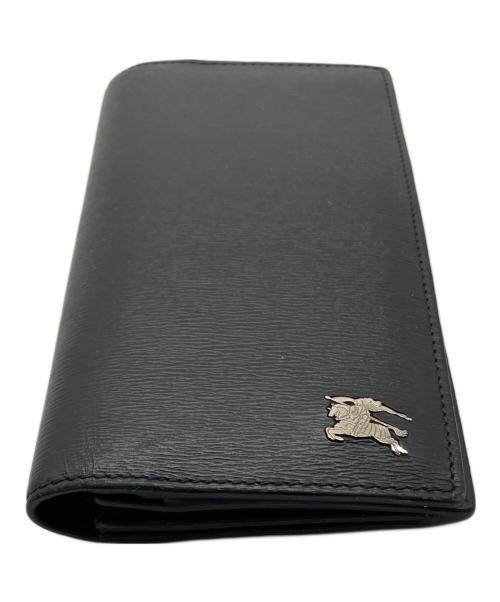 BURBERRY（バーバリー）BURBERRY (バーバリー) 長財布 ブラックの古着・服飾アイテム