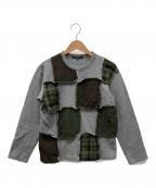 COMME des GARCONSコムデギャルソン）の古着「薄手ニット」｜グレー