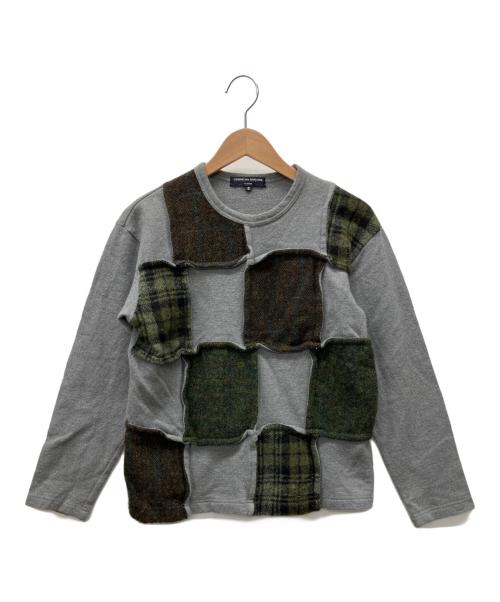 COMME des GARCONS（コムデギャルソン）COMME des GARCONS (コムデギャルソン) 薄手ニット グレー サイズ:Sの古着・服飾アイテム