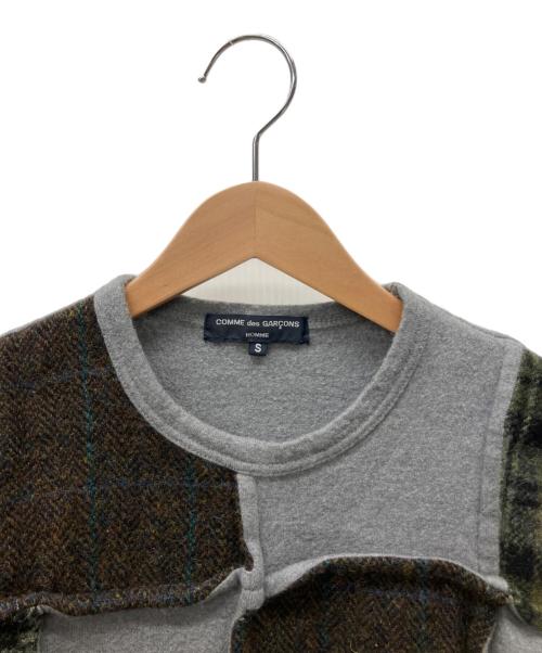 COMME des GARCONS（コムデギャルソン）COMME des GARCONS (コムデギャルソン) 薄手ニット グレー サイズ:Sの古着・服飾アイテム