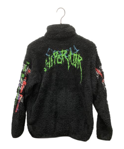 DIESEL（ディーゼル）DIESEL (ディーゼル) ボアフリースジャケット ブラック サイズ:Sの古着・服飾アイテム