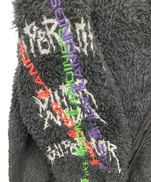 DIESEL（ディーゼル）DIESEL (ディーゼル) ボアフリースジャケット ブラック サイズ:Sの古着・服飾アイテム