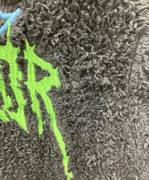 DIESEL（ディーゼル）DIESEL (ディーゼル) ボアフリースジャケット ブラック サイズ:Sの古着・服飾アイテム