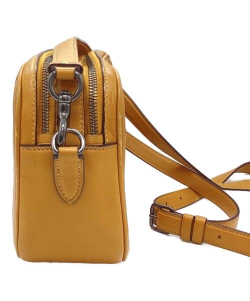 COACH（コーチ）COACH (コーチ) ショルダーバッグ イエローの古着・服飾アイテム