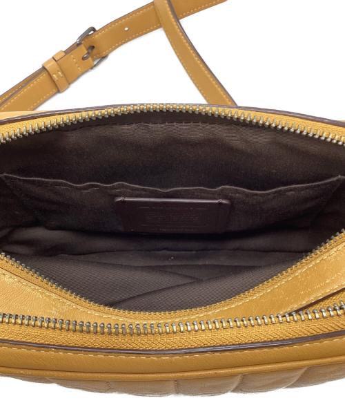 COACH（コーチ）COACH (コーチ) ショルダーバッグ イエローの古着・服飾アイテム