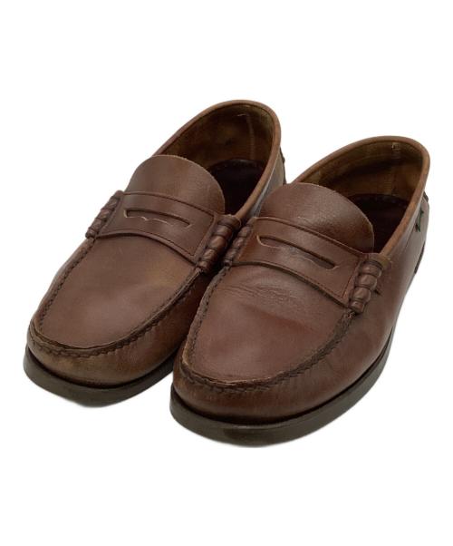 PARABOOT（パラブーツ）PARABOOT (パラブーツ) ローファー ブラウン サイズ:26.5の古着・服飾アイテム