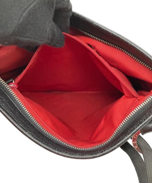 BVLGARI（ブルガリ）BVLGARI (ブルガリ) ショルダーバッグ ブラックの古着・服飾アイテム