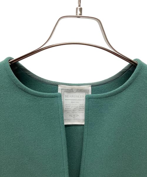 BEARDSLEY（ビアズリー）BEARDSLEY (ビアズリー) コート グリーン サイズ:Fの古着・服飾アイテム