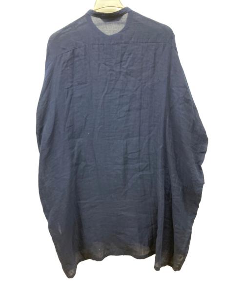 mizuiro-ind（ミズイロインド）mizuiro-ind (ミズイロインド) 長袖ワンピース ネイビー サイズ:freeの古着・服飾アイテム