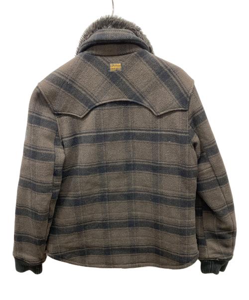 G-STAR RAW（ジースターロゥ）G-STAR RAW (ジースターロゥ) ウールジャケット オリーブ サイズ:Lの古着・服飾アイテム