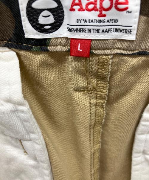 Aape BY A BATHING APE（エーエイプ バイ アベイシングエイプ）Aape BY A BATHING APE (エーエイプ バイ アベイシングエイプ) パンツ ベージュ サイズ:Lの古着・服飾アイテム