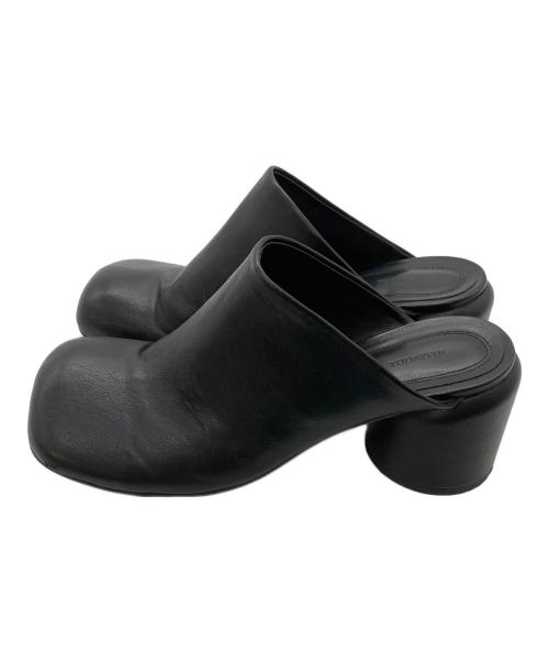 TODAYFUL（トゥデイフル）TODAYFUL (トゥデイフル) チャンキーヒールサボ ブラック サイズ:23.5cmの古着・服飾アイテム