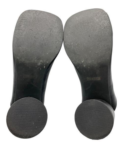 TODAYFUL（トゥデイフル）TODAYFUL (トゥデイフル) チャンキーヒールサボ ブラック サイズ:23.5cmの古着・服飾アイテム