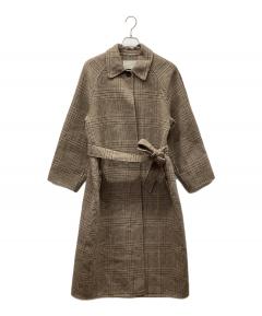 中古・古着通販】TODAYFUL (トゥデイフル) Over Check Coat/オーバー