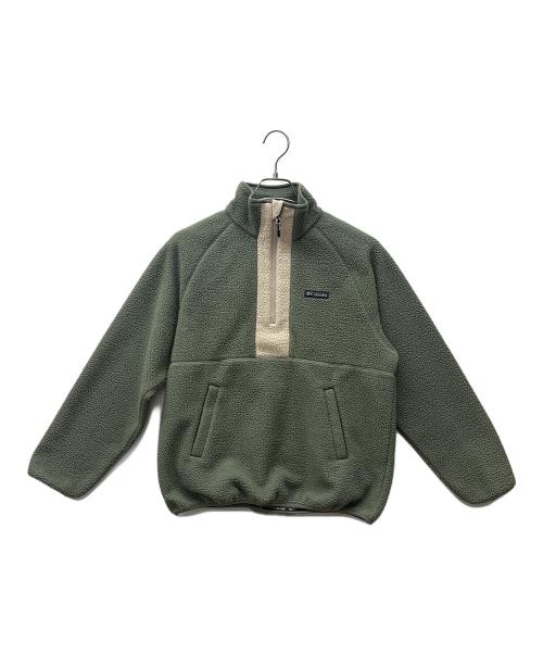 Columbia（コロンビア）Columbia (コロンビア) ハーフジップスウェット グリーン サイズ:M　　　　　　　　の古着・服飾アイテム