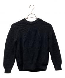 BATONER（バトナ―）の古着「厚手ニット」｜ブラック