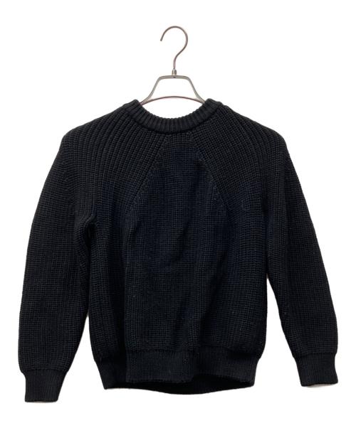 BATONER（バトナ―）BATONER (バトナ―) 厚手ニット ブラック サイズ:1の古着・服飾アイテム