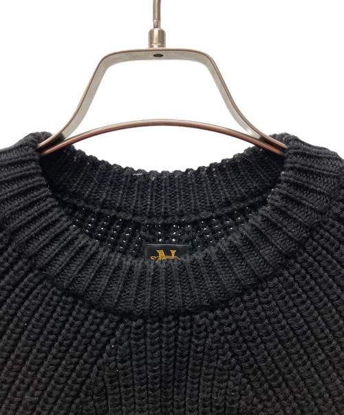 BATONER（バトナ―）BATONER (バトナ―) 厚手ニット ブラック サイズ:1の古着・服飾アイテム