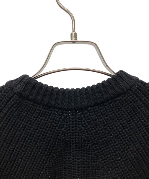 BATONER（バトナ―）BATONER (バトナ―) 厚手ニット ブラック サイズ:1の古着・服飾アイテム