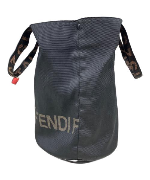 FENDI（フェンディ）FENDI (フェンディ) ナイロンバッグ ブラックの古着・服飾アイテム