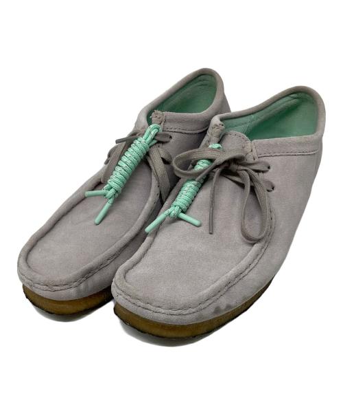 CLARKS（クラークス）CLARKS (クラークス) ワラビーシューズ グレー サイズ:27.5cmの古着・服飾アイテム