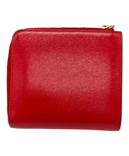 JIL SANDER（ジルサンダー）JIL SANDER (ジルサンダー) カードケース レッドの古着・服飾アイテム