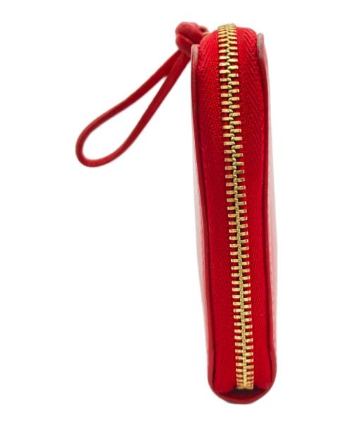 JIL SANDER（ジルサンダー）JIL SANDER (ジルサンダー) カードケース レッドの古着・服飾アイテム