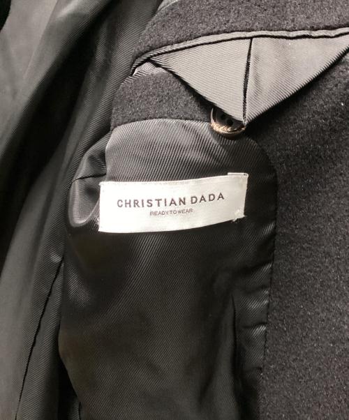 CHRISTIAN DADA（クリスチャンダダ）CHRISTIAN DADA (クリスチャンダダ) トレンチコート ブラック サイズ:44の古着・服飾アイテム