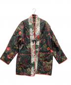 PUMA×LIBERTYプーマ×リバティ）の古着「コート」｜グリーン