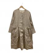 DEAU MEREデュウ）の古着「長袖ワンピース」｜ベージュ